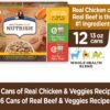Rachael Ray Nutrish Chunks in Gravy Wet Dog Food Variety Pack, 13 Ounce (Pack of 12) - Image 2
