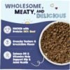 Pawstruck All Natural Air Dried Dog Food with Real Beef, Grain-Free, Made in USA, Non-GMO & Vet Recommended, High Protein Limited Ingredient Full-Feed for All Breeds & Ages, 2lb Bag - Image 2