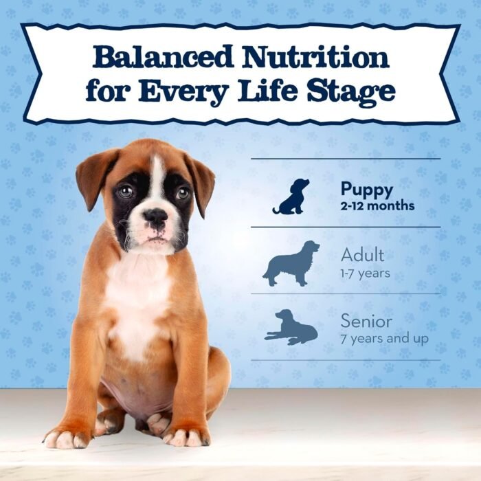 Blue Buffalo Baby BLUE Natural Small Breed Puppy Dry Dog Food, Healthy Growth Formula with DHA, Chicken and Oatmeal Recipe, 4-lb. Bag