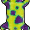 Outward Hound Durablez Tough Plush Squeaky Dog Toy, Gecko, Green, Large