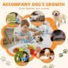 Charming Chorus 20-Pack Squeaky Dog Toys Set - Included 4 Dog Bags, Plush Puppy Toys with Irresistibly Cute Characters for Small Dogs, Interactive Dog Squeak Toys for Dog Fun&Teeth Cleaning - Image 4