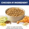 Hill's Science Diet Light , Adult 1-6, Weight Management Support, Small Kibble, Dry Dog Food, Chicken & Barley, 15 lb Bag