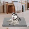 EMPSIGN Stylish Dog Bed Mat Dog Crate Pad Mattress Reversible (Cool & Warm), Water Proof Linings, Removable Machine Washable Cover, Firm Support Pet Crate Bed for Small to XX-Large Dogs, Grey - Image 7