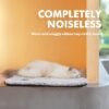 Self Warming Cat Bed Self Heating Cat Dog Mat 24 x 18 inch Extra Warm Thermal Pet Pad for Indoor Outdoor Pets with Removable Cover Non-Slip Bottom Washable Non Electric - Image 2