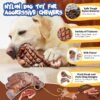 Dog Chew Toys for Aggressive Chewers：2 Pack Indestructible Dog Toy for Large Breed- Tough Nylon Teething Bone Toy to Keep Them Busy - Image 3