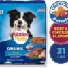 Kibbles 'n Bits Original Savory Beef & Chicken Flavor Dry Dog Food, 31 Pound Bag