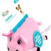 Outward Hound Fattiez Pig Plush Squeaky Dog Toy, Small - Image 6