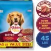 Kibbles 'n Bits Bistro Oven Roasted Beef, Spring Vegetable & Apple Flavors Dry Dog Food, 45 lb. Bag