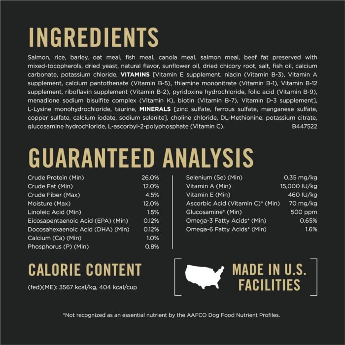 Purina Pro Plan Sensitive Skin and Stomach Dog Food Large Breed Salmon and Rice Formula - 34 lb. Bag