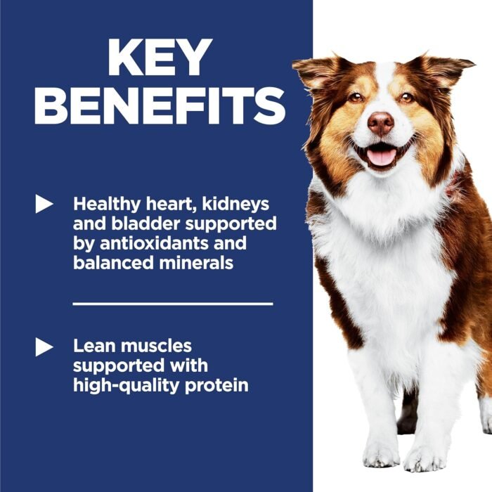 Hill's Science Diet Senior 7+ Chicken Meal, Barley & Brown Rice Recipe Dry Dog Food, 15 lbs.