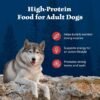 Blue Buffalo Wilderness Rocky Mountain High-Protein Adult Dry Dog Food Wholesome Grains Red Meat, 24lb. Bag - Image 4