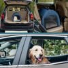 PETSFIT Soft Sided Dog Crate, Travel Dog Crate - 19 Inch Lightweight, Roomy, Easy to Set Up, Portable Pop Up Dog Carrier with Thick Mat, Sturdy Portable Dog Crate Navy Blue - Image 7