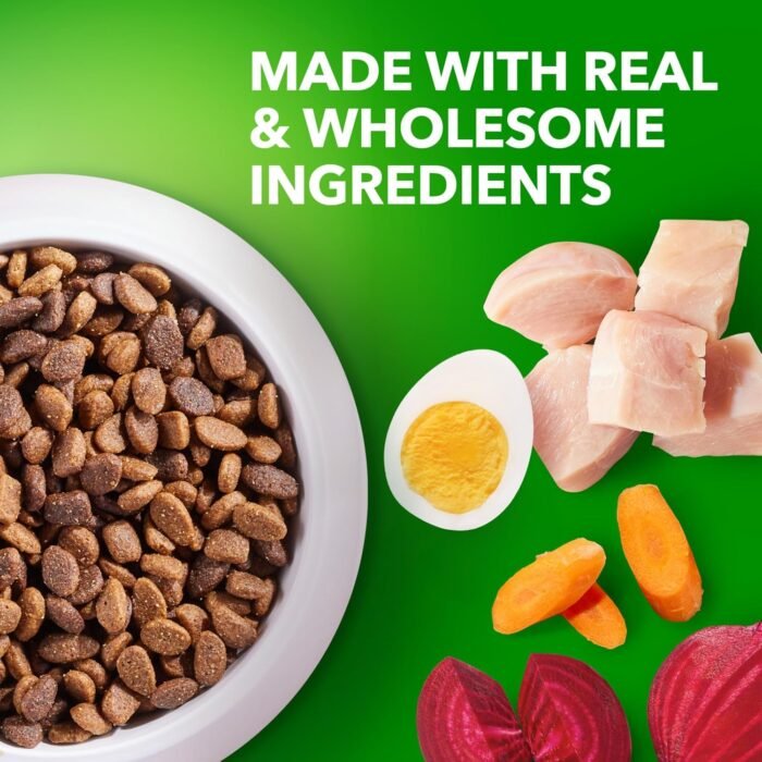 IAMS Small & Toy Breed Adult Dry Dog Food for Small Dogs with Real Chicken, 15 lb. Bag