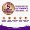 Wellness Complete Health Dry Dog Food with Grains, Natural Ingredients, Made in USA with Real Meat, All Breeds, For Adult Dogs (Chicken & Oatmeal, 15-Pound Bag) - Image 3