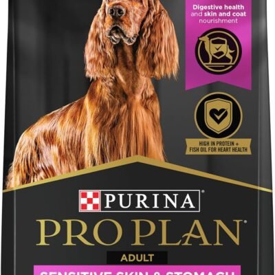 Purina Pro Plan Sensitive Skin and Sensitive Stomach Dog Food Lamb and Oat Meal Formula - 4 lb. Bag