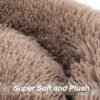 perpets Orthopedic Dog Bed Comfortable Donut Cuddler Round Dog Bed Ultra Soft Washable Dog and Cat Cushion Bed (Style 6) - Image 3