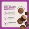 VetIQ Calming Support Supplement for Dogs, Calming Chews Help Manage Stress and Promote Relaxation, Anxiety Relief for Dogs, Made in The USA, 60 Count - Image 5