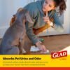 Glad for Pets Black Charcoal Puppy Pads 23" x 23" AllinOne Puppy Potty Training Pads That ABSORB & NEUTRALIZE Urine Instantly New & Improved Quality Puppy Pee Pads, (Pack of 1, 100 Count Total) - Image 6