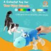 Dog Toys for Aggressive Chewers - Dog Toys to Keep Them Busy Squeaky Dog Toys for Large Dogs (Blue, Medium) - Image 3