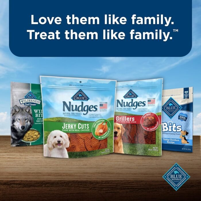 Blue Buffalo Nudges Jerky Cuts Natural Dog Treats Chicken