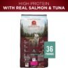 Purina ONE True Instinct With Real Salmon and Tuna Natural With Added Vitamins, Minerals and Nutrients High Protein Dog Food Dry Formula - 36 lb. Bag - Image 6