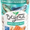 Purina Beyond Cod, Salmon and Sweet Potato Natural Ground Grain Free Wet Dog Food Pate - (Pack of 12) 13 oz. Cans.