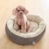 Love's cabin Round Donut Cat and Dog Cushion Bed, 20in Bed for Cats or Small Dogs, Anti-Slip & Water-Resistant Bottom, Super Soft Durable Fabric Pet Beds, Washable Luxury Cat & Dog Bed Gray - Image 9