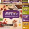 Rachael Ray Nutrish Premium Natural Wet Dog Food with Added Vitamins & Minerals, Hearty Recipes Variety Pack, 8 Ounce Tub (Pack of 12) - Image 2