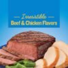 Kibbles 'n Bits Original Savory Beef & Chicken Flavor Dry Dog Food, 31 Pound Bag