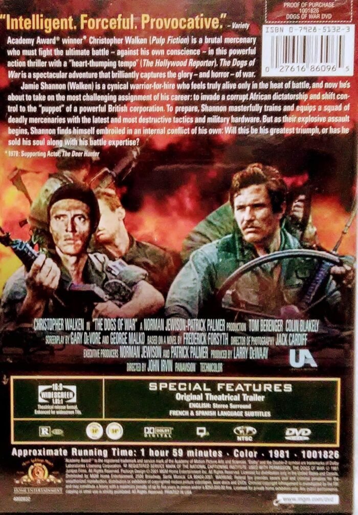 The Dogs of War [DVD]