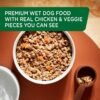 Rachael Ray Nutrish Premium Pate Real Chicken & Apple Recipe Wet Dog Food, 13 oz. Can (Pack of 12) - Image 4