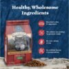 Blue Buffalo Wilderness Rocky Mountain High-Protein Adult Dry Dog Food Wholesome Grains Red Meat, 24lb. Bag - Image 6