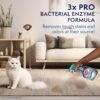 Simple Solution Extreme Pet Stain and Odor Eliminator Spray, Enzymatic Cleaner With 3X Pro-Bacteria Cleaning Power for Dogs & Cats, Strong Urine, Pee and Poop Smell Remover for Carpets & Floors, 32 oz - Image 7