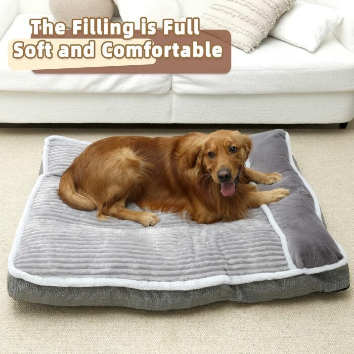 Dog Bed for Small Dogs, Dog Mattress with Pillow for Crate Kennel, Sofa Dog Bed, Super Soft pet Bed for Medium, Small Dogs Breeds,pet Bed Puppy Bed,beds & Furniture