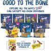 Purina Busy Bone Made in USA Facilities, Long Lasting Small/Medium Breed Adult Dog Chews, Peanut Butter Flavor - 10 ct. Pouch - Image 7