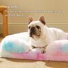 Bedsure Orthopedic Dog Bed for Medium Dogs - Calming Waterproof Dog Sofa Beds Medium, Supportive Foam Pet Couch Bed with Removable Washable Cover, Waterproof Lining and Nonskid Bottom, Multi Color - Image 2
