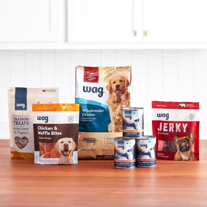 Amazon Brand – Wag Chicken Flavor Training Treats for Dogs, 1 lb. Bag (16 oz)