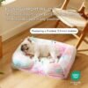 Bedsure Orthopedic Dog Bed for Medium Dogs - Calming Waterproof Dog Sofa Beds Medium, Supportive Foam Pet Couch Bed with Removable Washable Cover, Waterproof Lining and Nonskid Bottom, Multi Color - Image 4