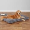 Amazon Basics Cat and Dog Bed and Crate Pad, Machine Washable, Indoor, 46 x 29 x 4 inches, Gray - Image 6