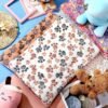 4 Pack Ultra Soft Dog Cat Bed Mat with Cute Prints Reversible Fleece Dog Crate Kennel Pad Cozy Washable Thickened Hamster Guinea Pig Pet Bed Mat for Small Animals(21 x 14 Inches,Vivid Color) - Image 7