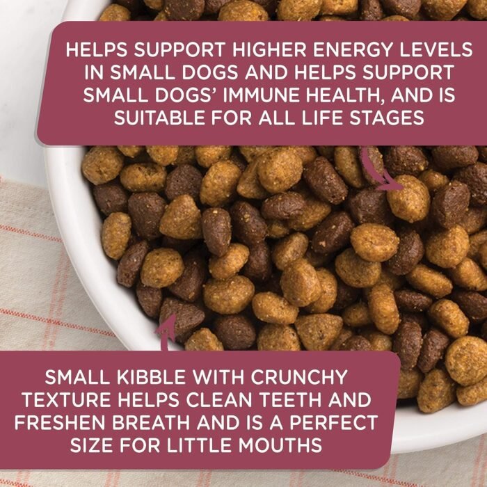Rachael Ray Nutrish Little Bites Small Breed Natural Premium Dry Dog Food, Real Chicken & Veggies Recipe, 14 Lbs