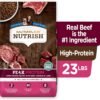 Rachael Ray Nutrish PEAK Natural Dry Dog Food, Open Prairie Recipe with Beef, Venison & Lamb, 23 Pounds, Grain Free (Packaging May Vary)