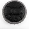 Love's cabin Round Donut Cat and Dog Cushion Bed, 20in Bed for Cats or Small Dogs, Anti-Slip & Water-Resistant Bottom, Super Soft Durable Fabric Pet Beds, Washable Luxury Cat & Dog Bed Gray - Image 7