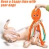 Dog Toys No Stuffing, 5 Pack Dog Squeaky Toys Durable Dog Chew Toy Set for Puppy Small Medium Large Dog