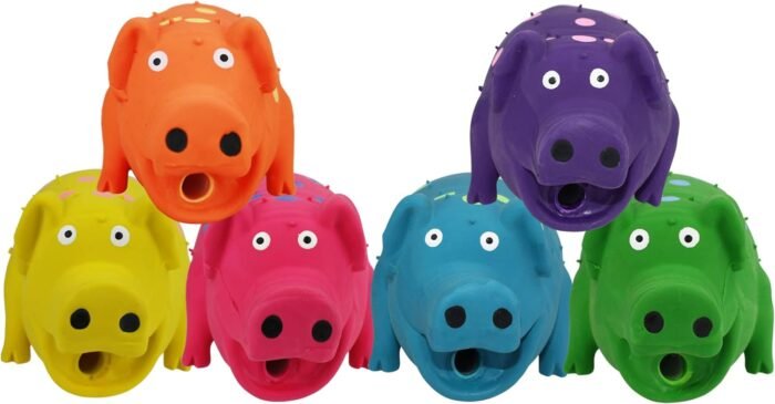 Multi Pet Dog Toy, Goblet Pig, Mini, Assorted Color, Count 1, Small