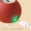Chewie Viral Rolling Ball,Interactive Rolling Dog Ball Toy,Interactive Cat Ball Toy,Interactive Cat Dog Toys Ball Fast Rolling,360° Smart Automatic Rolling Pet Ball (red) - Image 4