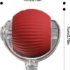 Interactive Dog & Cat Electric Active Toys - Smart Rolling Ball for Dogs & Cats, Rechargeable(Red) - Image 6
