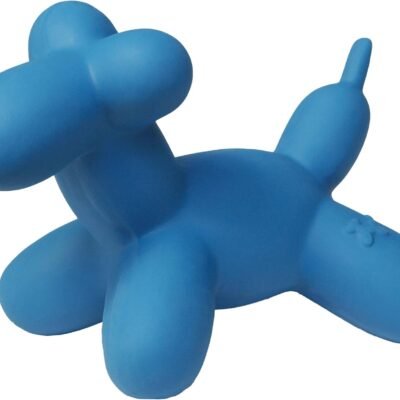 Outward Hound Latex Rubber Balloon Squeaky Dog Toy, Blue, Large
