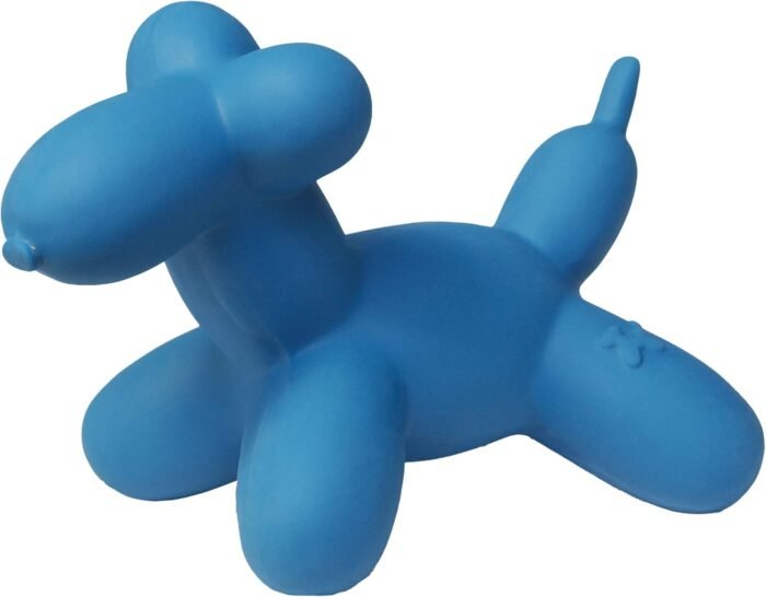 Outward Hound Latex Rubber Balloon Squeaky Dog Toy, Blue, Large