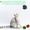 Mylar Crinkle Balls Cat Toys Interactive Crinkle Cat Toy Balls Independent Pet Kitten Cat Toys for Fat Cats Kittens Exercise, Soft and 2 Inch (24 Pack) - Image 4